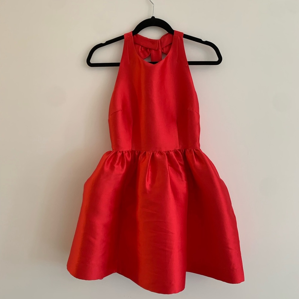 Kate Spade -Red cocktail dress with bow